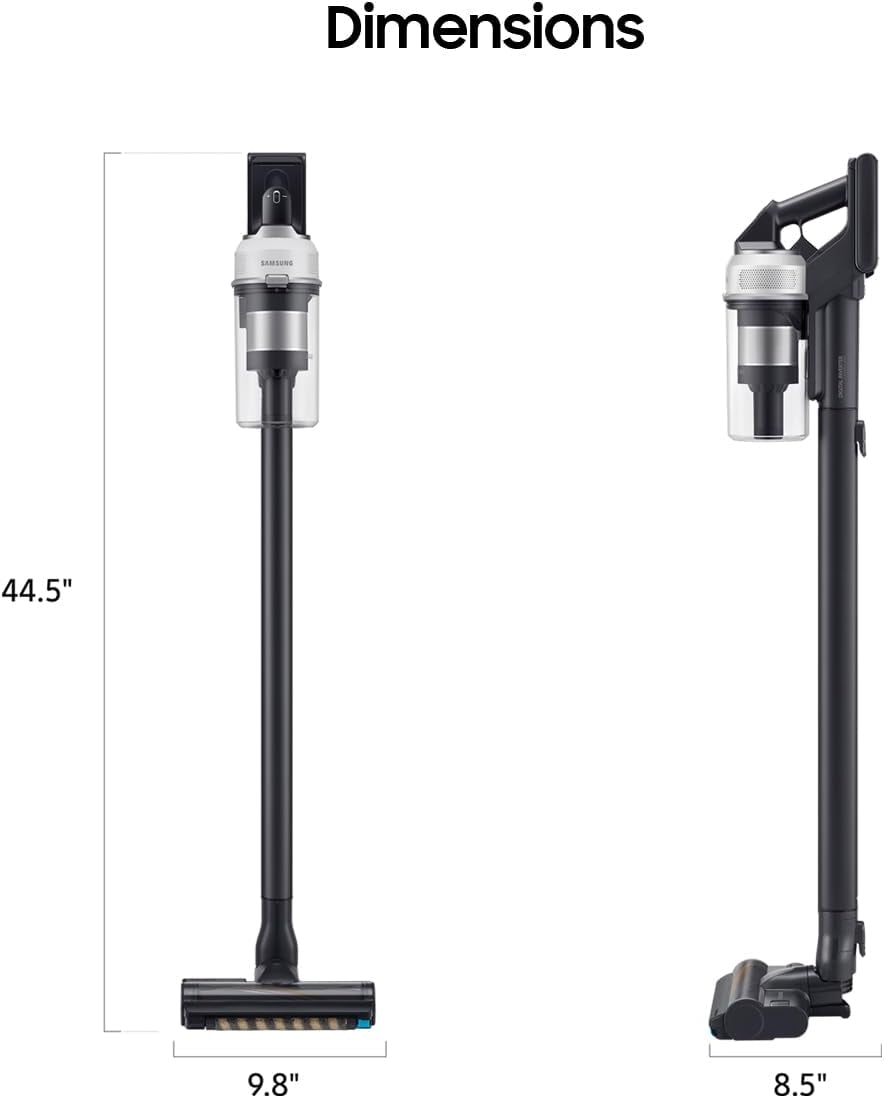 Samsung Jet 85 Lightweight Cordless Stick Vacuum in Misty White VS20C8522TW/AA