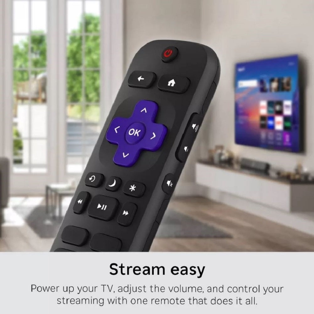 Roku 50" 4K HDR Smart Roku TV with Roku TV Remote 50BA