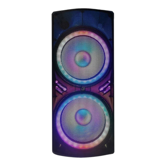 Edison Professional M-7600 Bluetooth Portable 15" 6,500 Watt Dual PA Speaker System