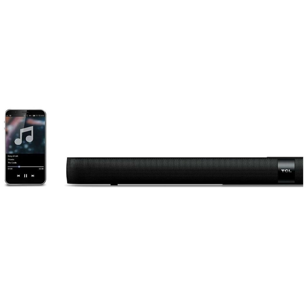 TCL Alto 7 2.0 Home Theater Sound Bar with Built-in Subwoofer 36" Black TS7000