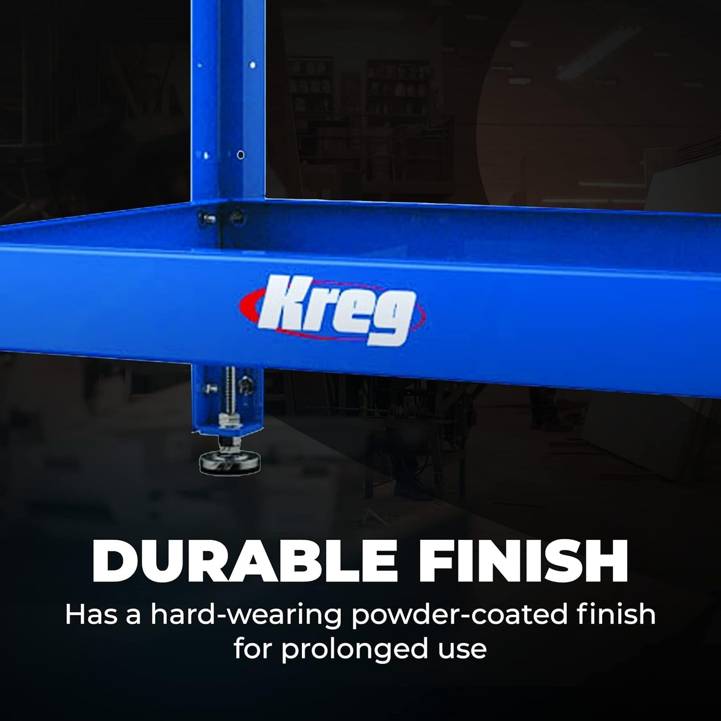 Kreg Multi-Purpose Shop Stand Steel Adjustable Table Saw Stand KRS1035