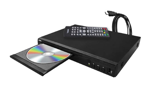 ONN Blu-ray Player High Definition Video Output up to 1920x1080 pixels 100147615, Black