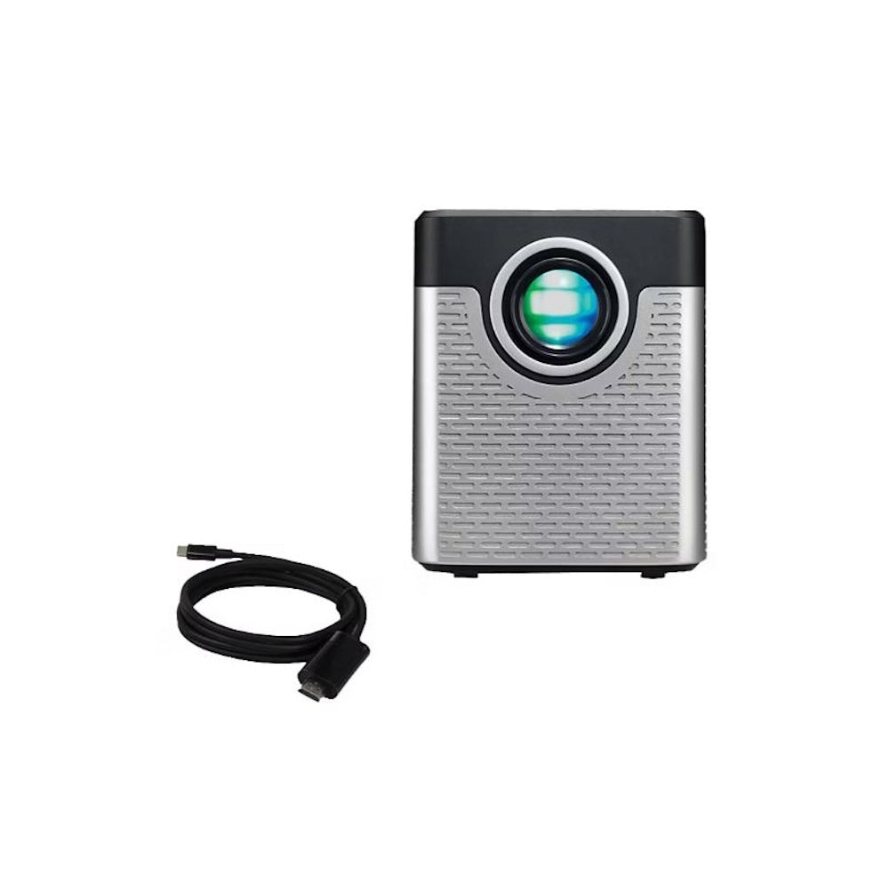 iLive Pop-Up Movie Theater Kit Projector with Bluetooth 120" Screen THE2224BDL
