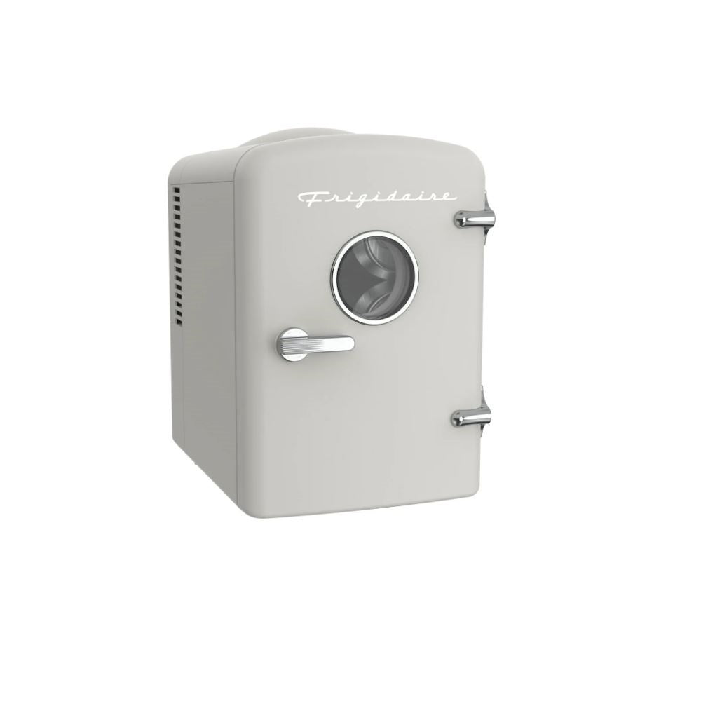 Frigidaire Retro 6 Can Mini Beverage/Skincare Cooler, Moonbeam, 4L EFMIS129-MOONBEAM