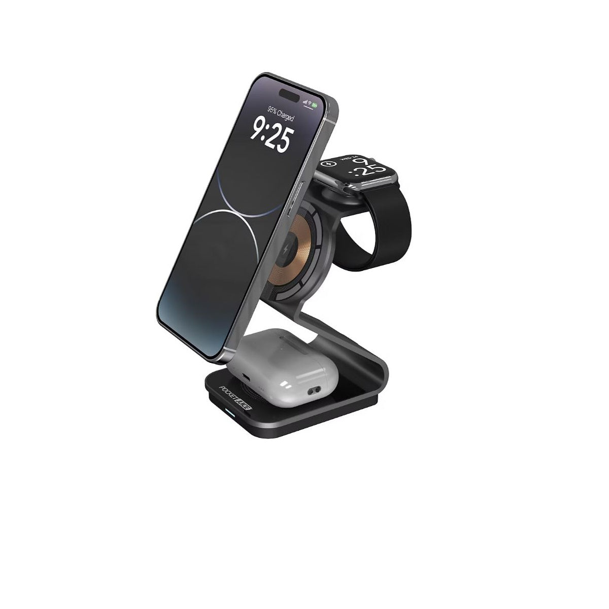 Tzumi Pocket Juice 3-in-1 Mag Wireless Charging Stand 96-Pc. Mixed Pallet D9583BJ