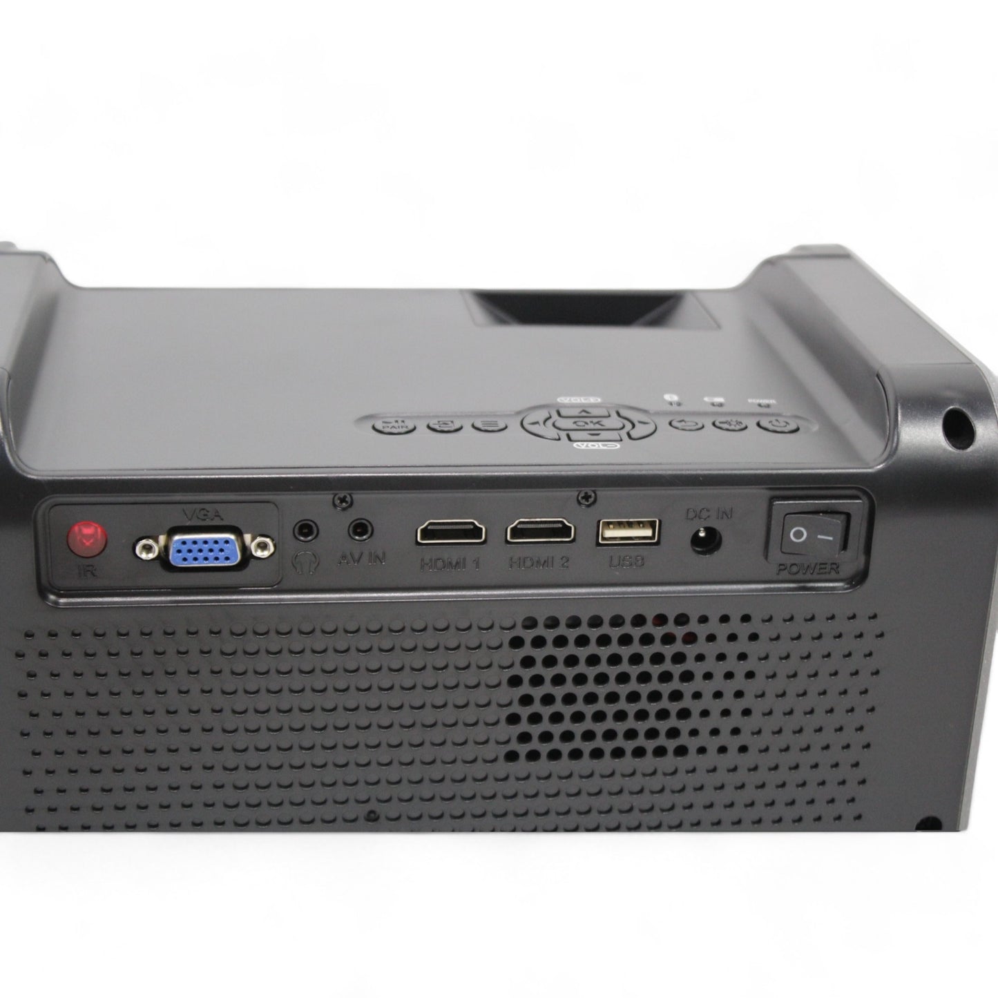 RCA Portable Home Theater Projector Streaming Ready BT 30"-150" Picture RPJ060-BLACK/GRAPHITE