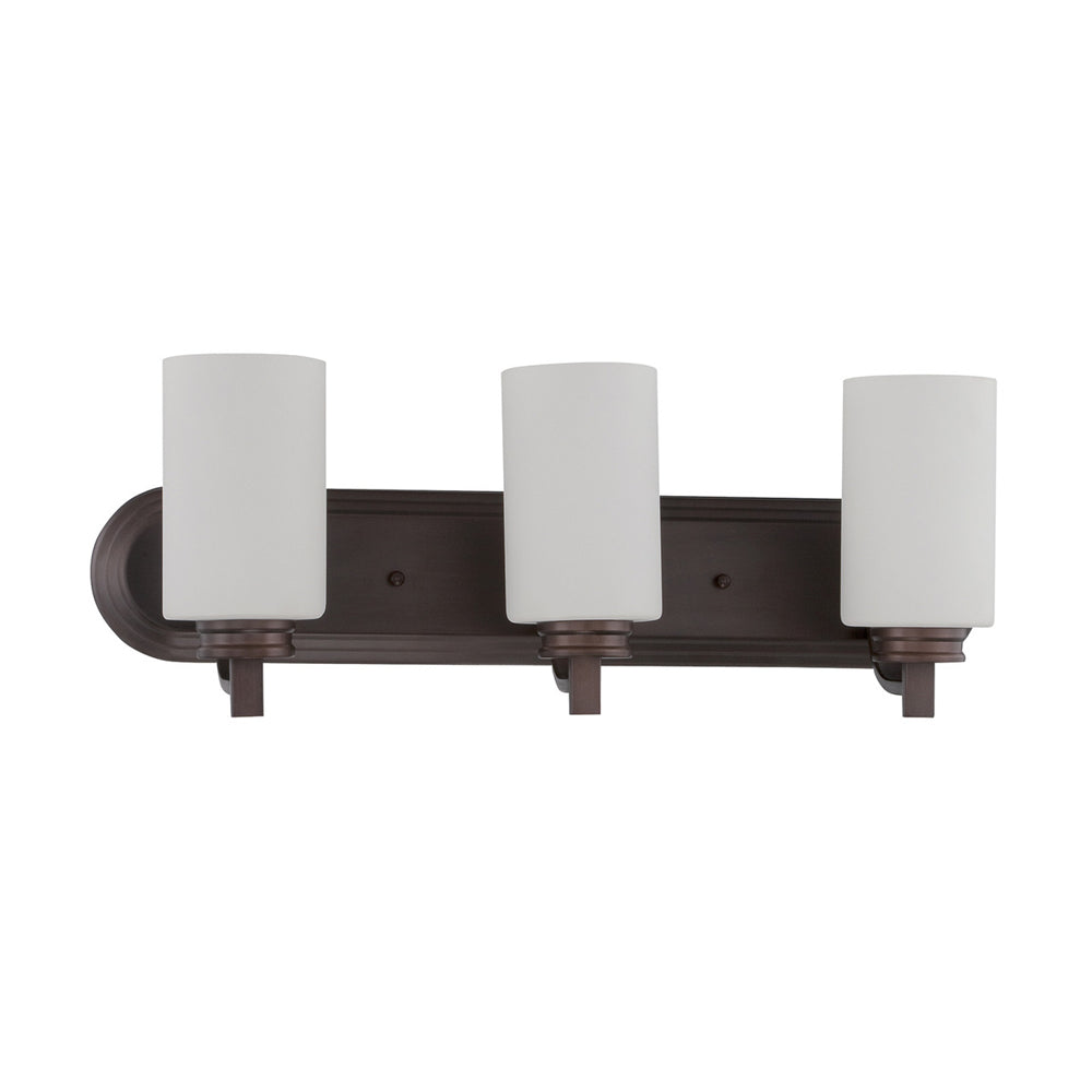 Sunset Lighting Dalton 3-Light Vanity 100W Provincial Bronze - F18013-64