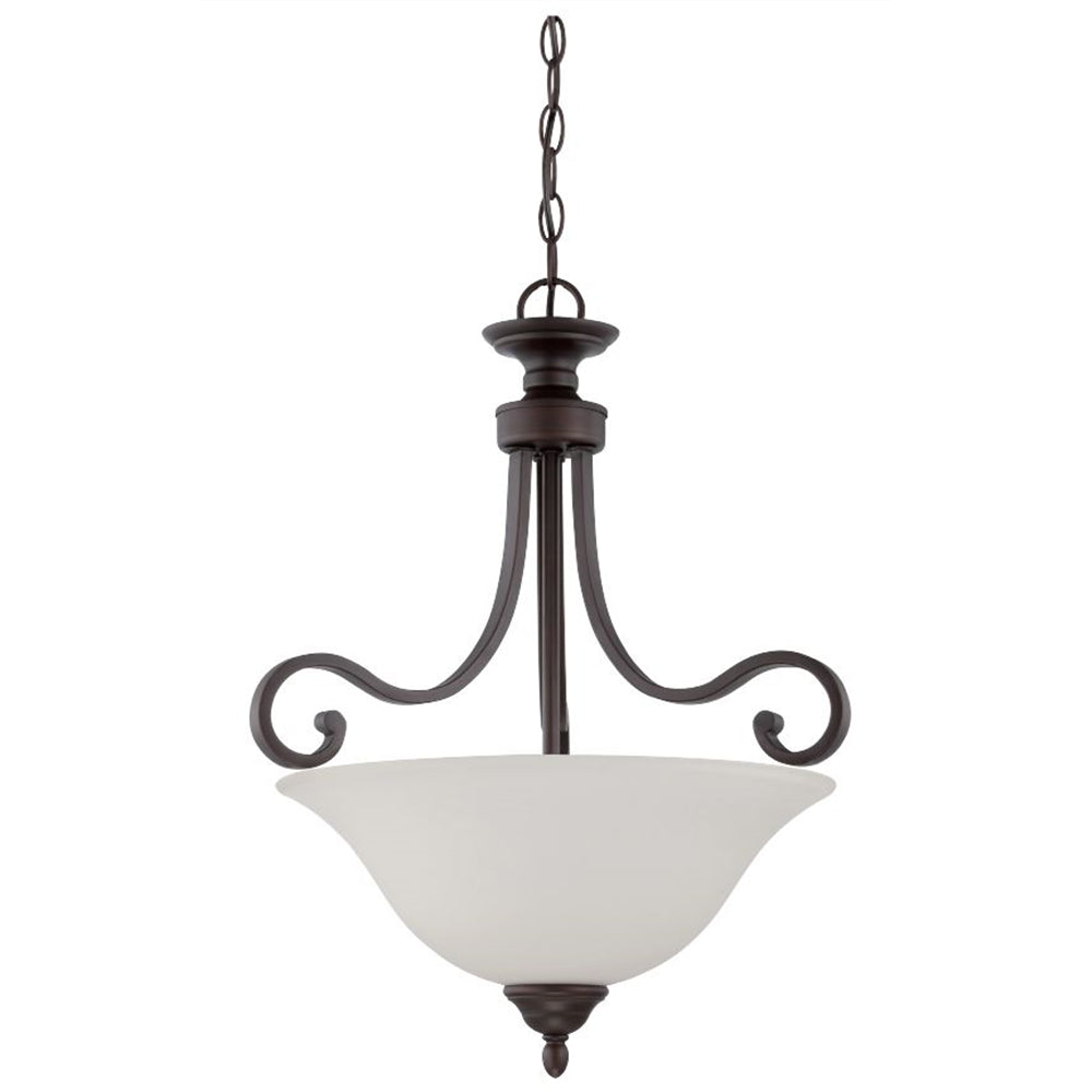 Sunset 3-Light Alistair Pendant 100W Provincial Bronze F16057-64