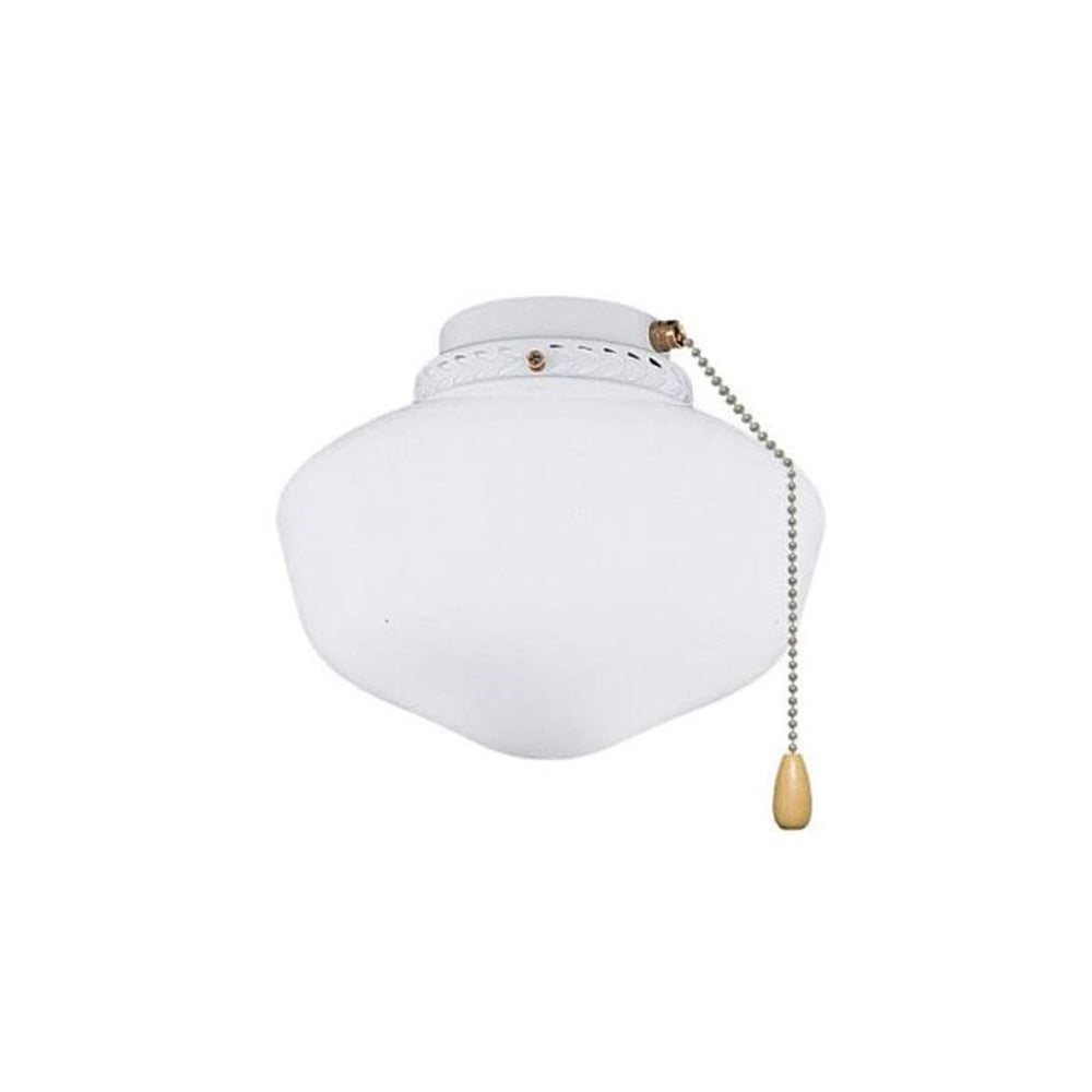 Emerson Ceiling Fan Light Kit Schoolhouse Light Fixture 23W MB White CFSLKPFWW