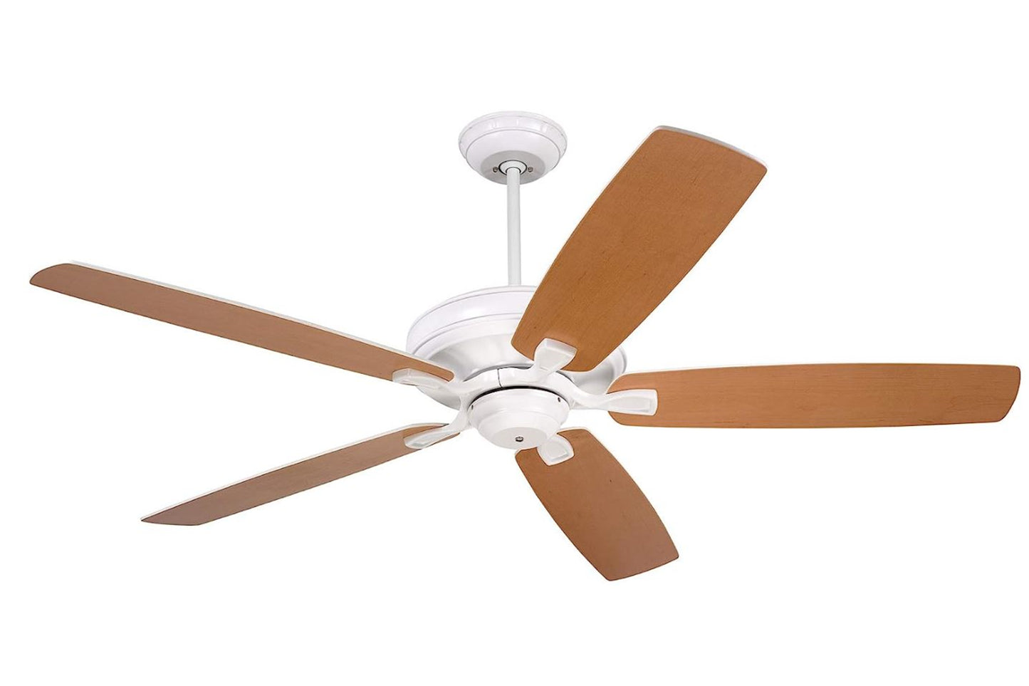 Kathy Ireland Carrera Indoor Ceiling Fan 60" 5-Reversible Blades Satin White CF784SW