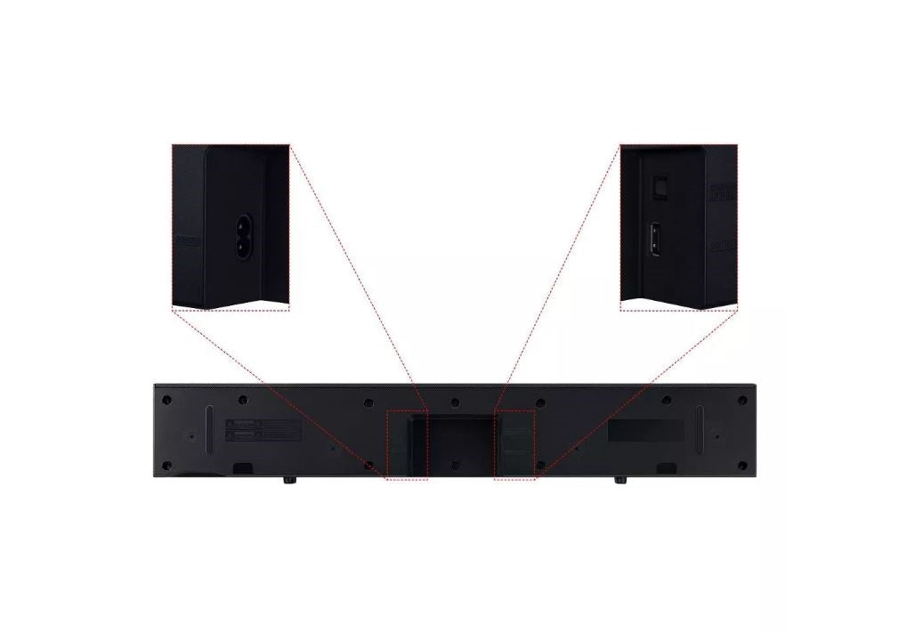 Samsung 2.0Ch Soundbar with Built-in Woofer - Black HW-C400