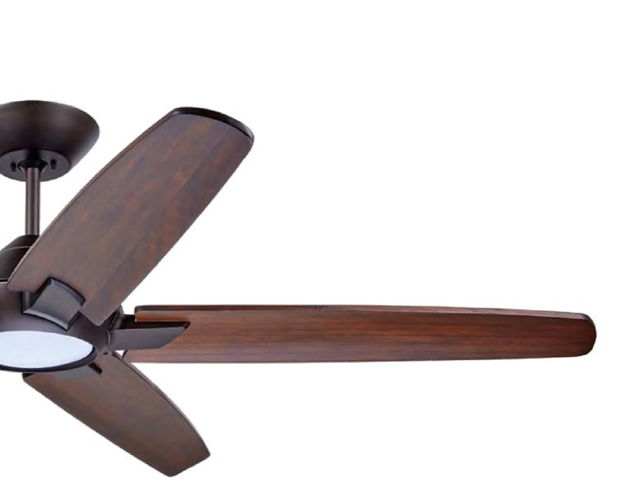 Luminance 60" Span Dorian Eco Ceiling Fan Blades Coffee 25" Size Blade B515CO60 - 5-piece