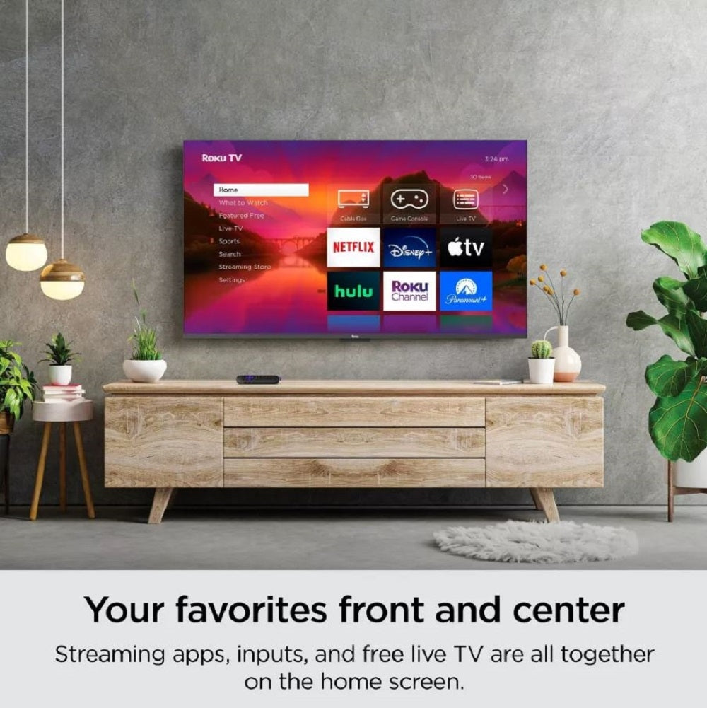 ROKU 65" 4K HDR SMART ROKU TV Roku 65" Select Series 4K HDR with Roku TV Remote - 65R4A4 Local Pickup Only