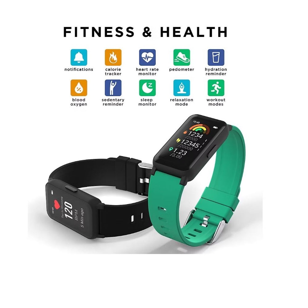 iTouch Active 4 Unisex Blush Smartwatch Fitness Tracker TC4S01-G12