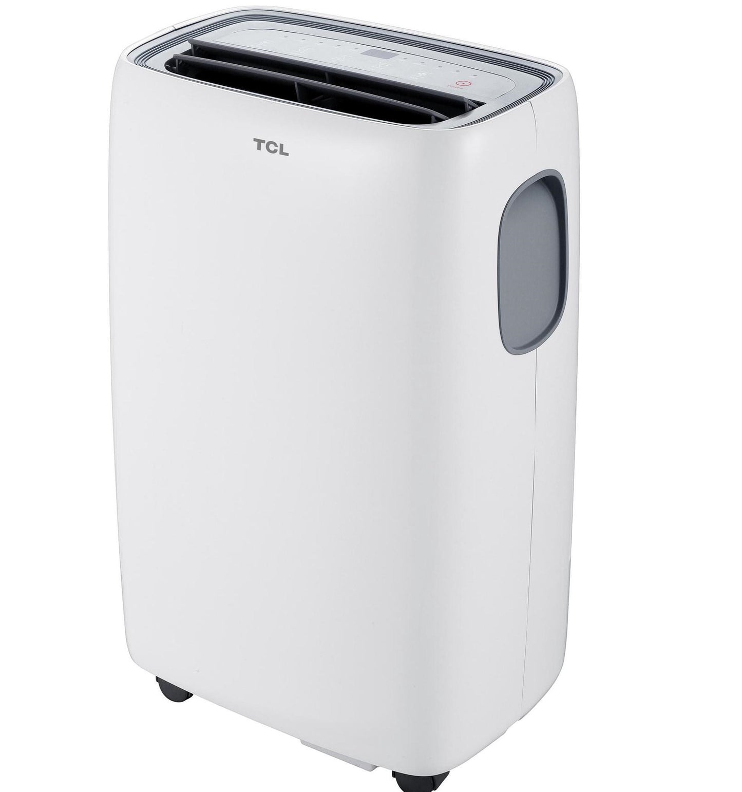 TCL 12,000 BTU ASHRAE/6,200 BTU DO (115-Volt) White Portable Air Conditioner with Heater & Remote, Cools 250-sq ft, 3 cooling speeds and 3 fan speeds TPC-12E/KA