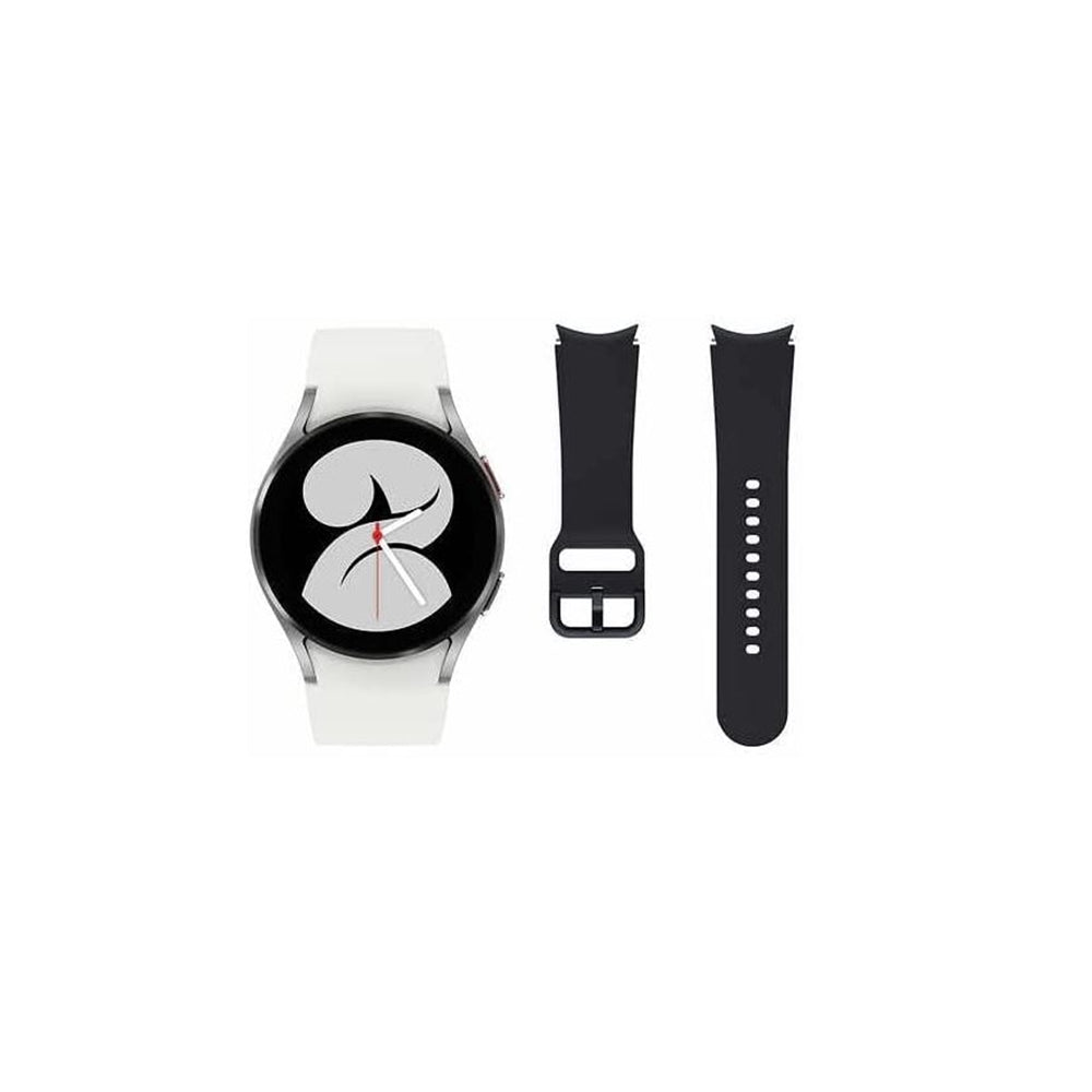 Samsung Galaxy Watch 4 44mm Silver Bluetooth GPS + WiFi with Extra Band