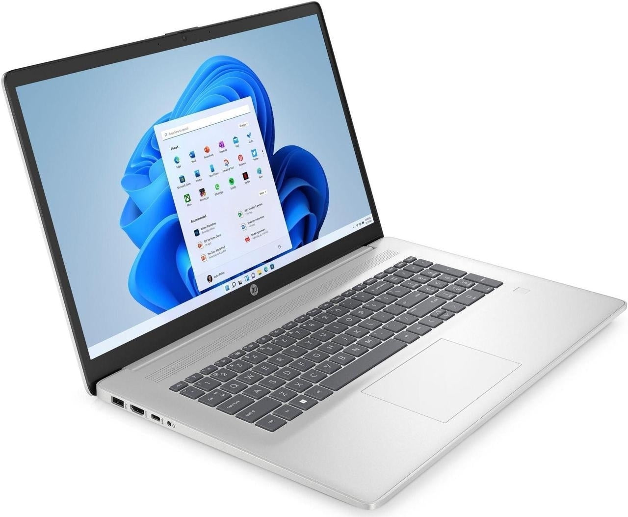 HP 17-CP3058NR 17.3" HD+ Notebook AMD R5-7530U 2.0GHz 12GB 256GB SSD Win 11 Home 84S27UA