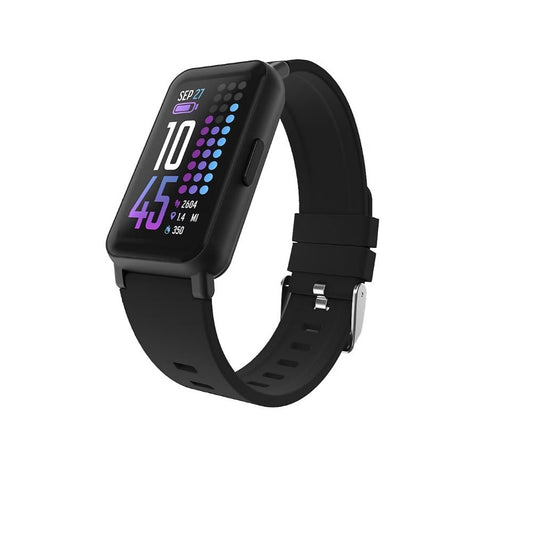 iTouch Active 4 Unisex Black Smartwatch Fitness Tracker TC4S01-G02