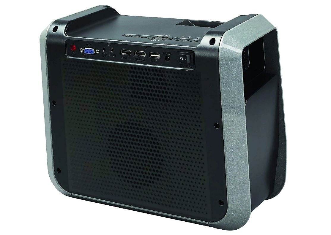 RCA Portable Home Theater Projector Streaming Ready BT 30"-150" Picture RPJ060-BLACK/GRAPHITE