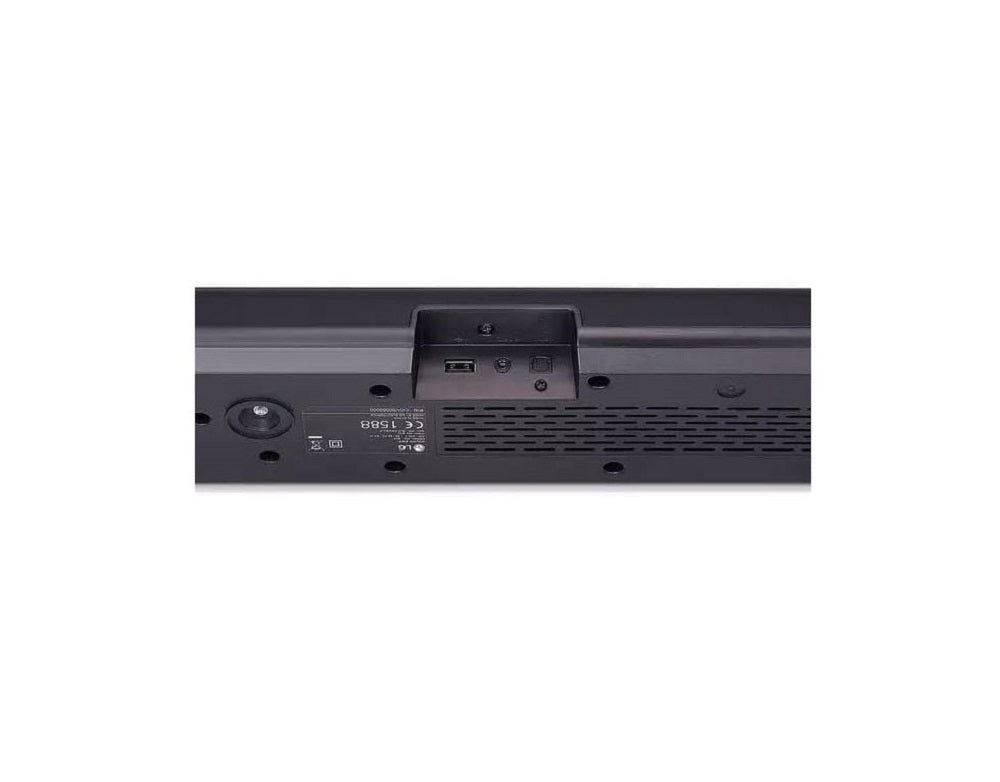 LG SQC1 2.1 Ch 160W Soundbar Bluetooth w/ Wireless Subwoofer - Black