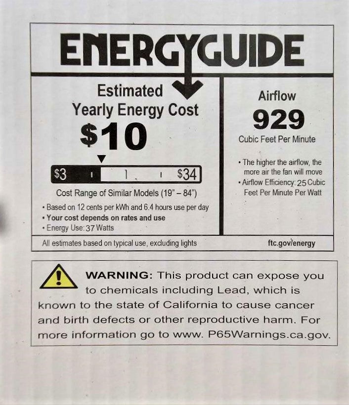 Concord Fans Concord 52RO5SN 52" Rosemount Hugger with Light Kit-Satin Nickel