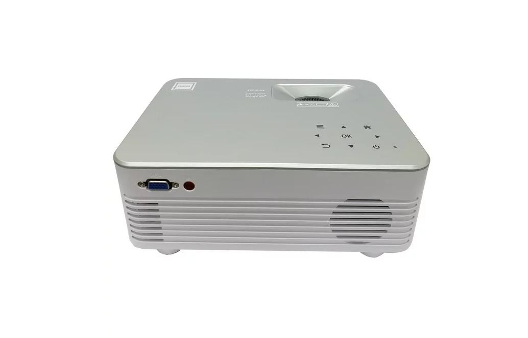 RCA 1080p Home Theater Projector with 100" Screen, White, RPJ170-Combo, 3 lbs, Streaming Stick Ready Projector Bundle