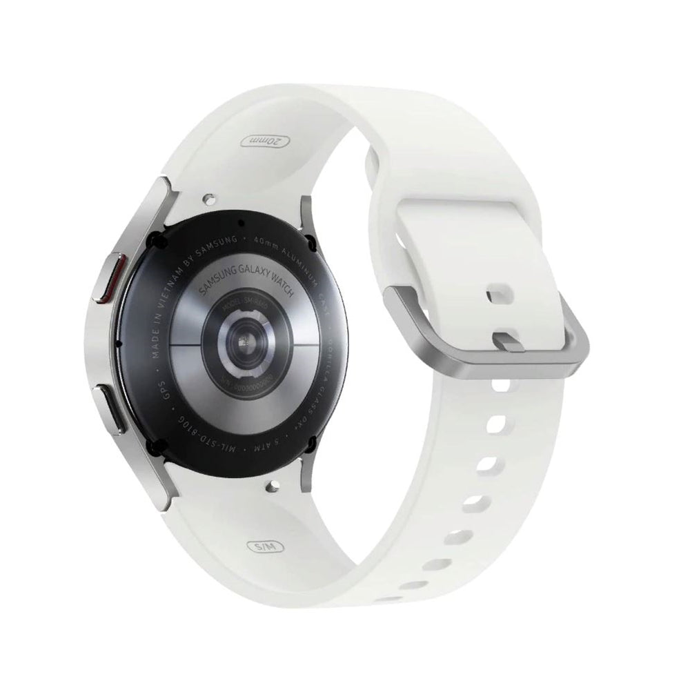 Samsung Galaxy Watch 4 44mm Silver Bluetooth GPS + WiFi with Extra Band