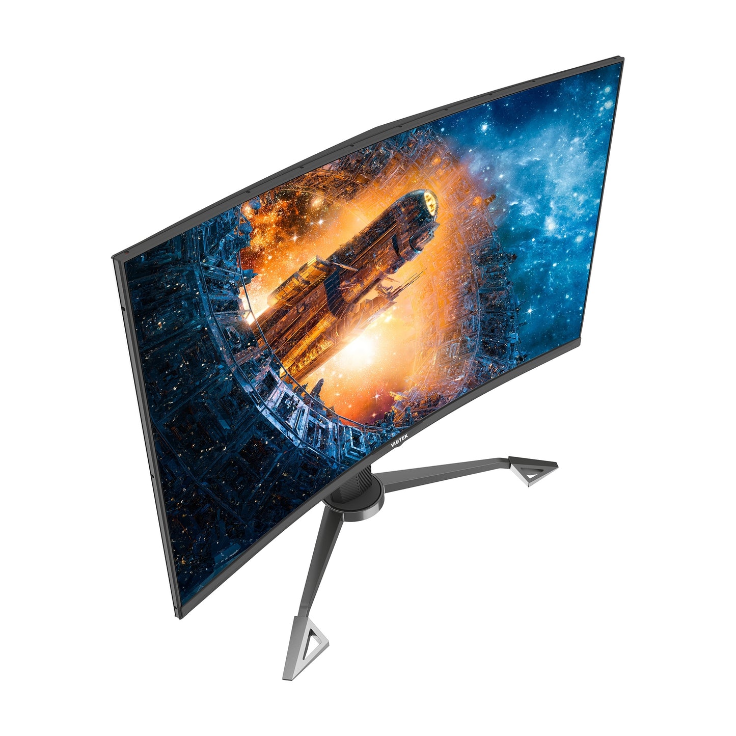 Viotek 32" LED Curved Monitor 2560x1440p 144hz 4ms HDMI DVI DP 3.5mm AMD FreeSync & FPS/RTS GN32DA