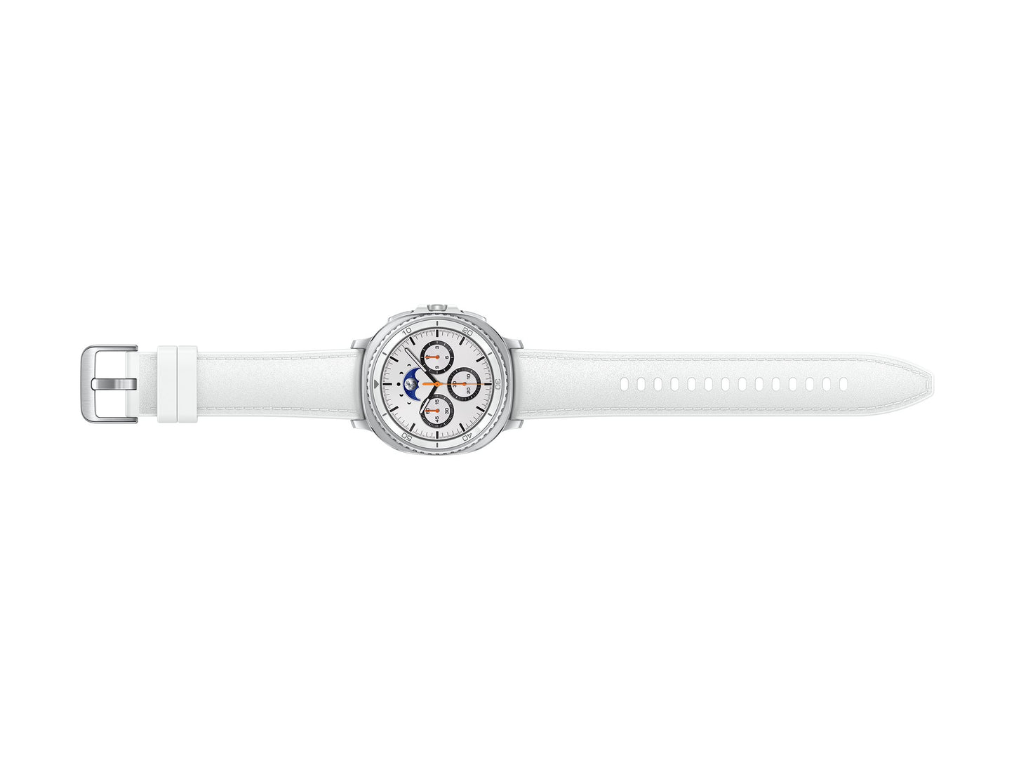 Samsung Galaxy Watch8 Classic Stainless Steel Smartwatch 46mm LTE - White - (2025) SM-L505UZWAXAA