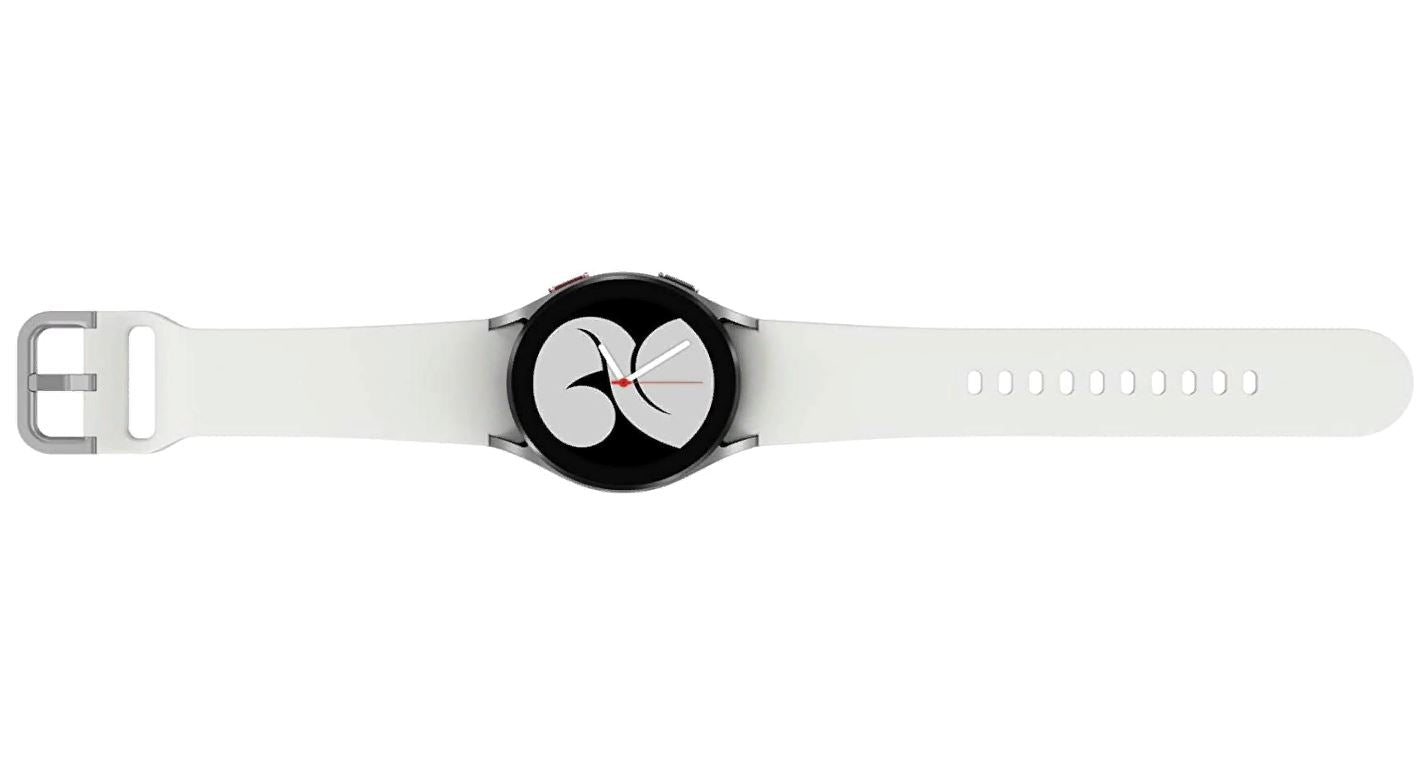 Samsung Galaxy Watch 4 44mm Silver Bluetooth GPS + WiFi with Extra Band