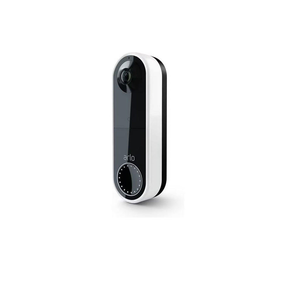 Arlo Essential HD Wireless Video Doorbell, White AVD2001-1SCNAS