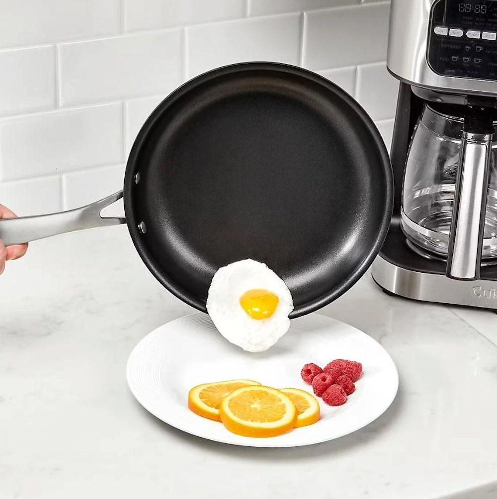 Cuisinart Hard Anodized Nonstick Cookware Set Prof. 12 Pc Pans Pots with Lids DSHA-12BJ