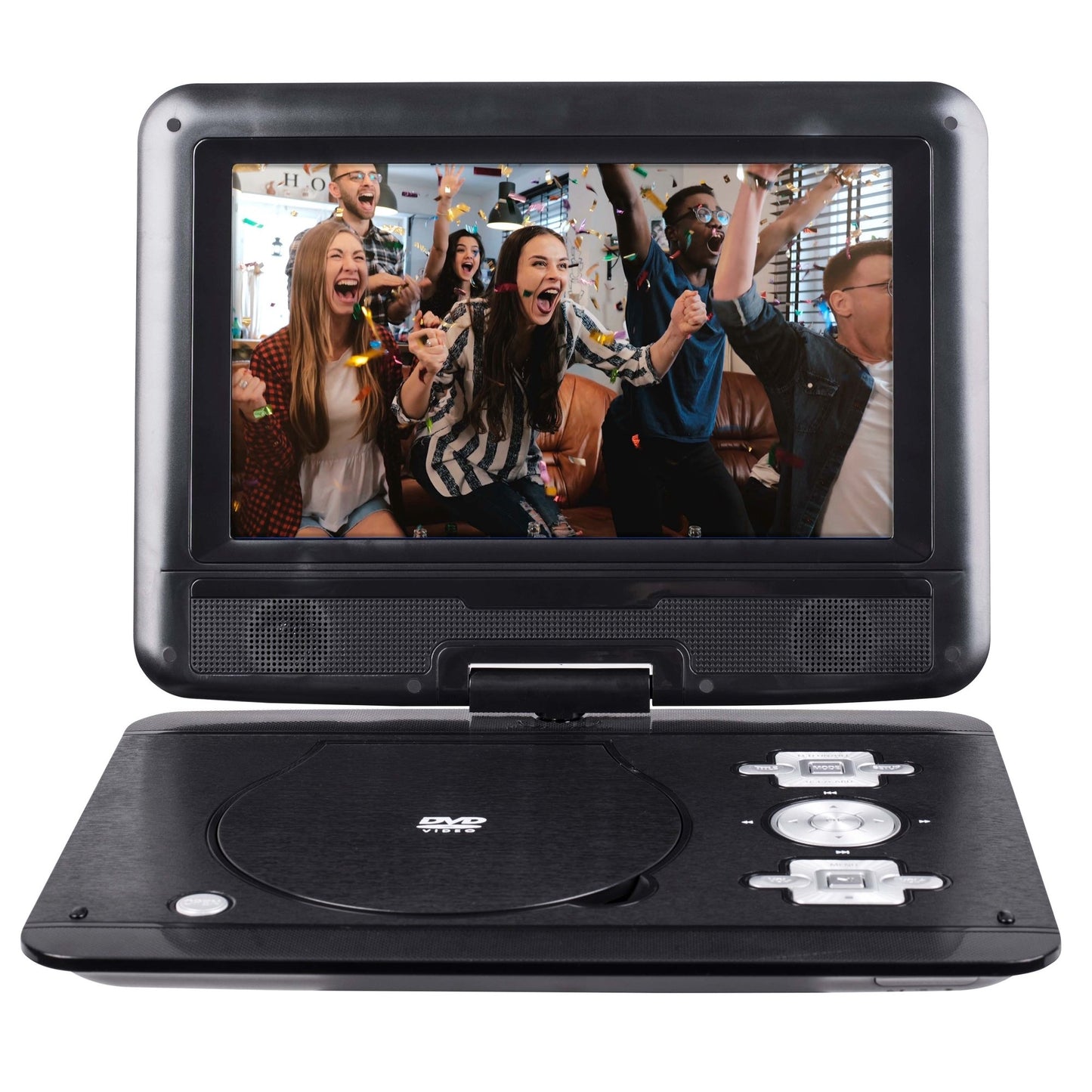 Onn Portable 10" DVD Media Player 5-hr Battery w/ Remote control 100093889-NC