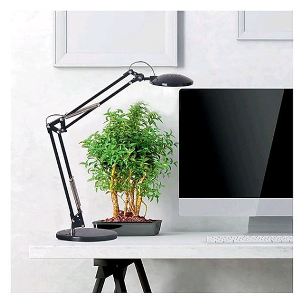 Tensor LED Architect Desk Lamp 19" Black Dims: 19"H x 6"W x 6"D - 10C-005