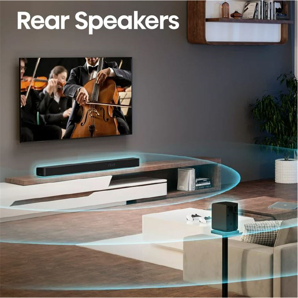 Hisense 5.1 Channel Soundbar with Wireless Subwoofer AX5100G - Black