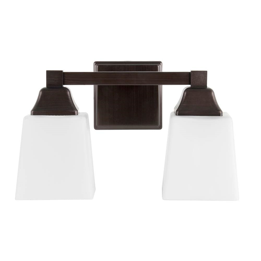 Sunset Lighting LED 2-Light Vanity 8W X 2 3000K 1040Lm CRI80 Non-Dim F6102-64