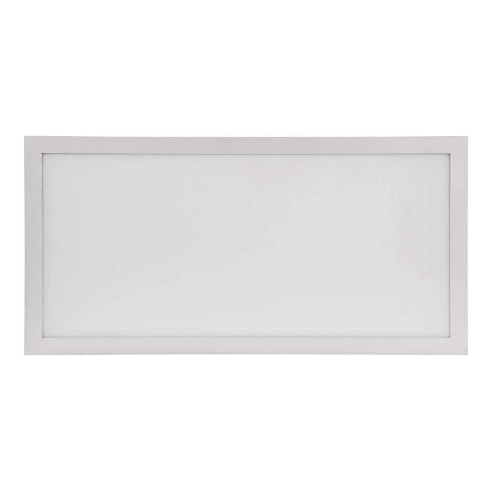 Luminance 18W 1-Light LED Flush Mount Ceiling Fixture in White F9531-30