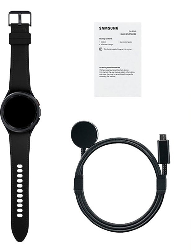Samsung Galaxy Watch6 Classic Stainless Steel Smartwatch 43mm LTE - Black SM-R955UZKAXAA