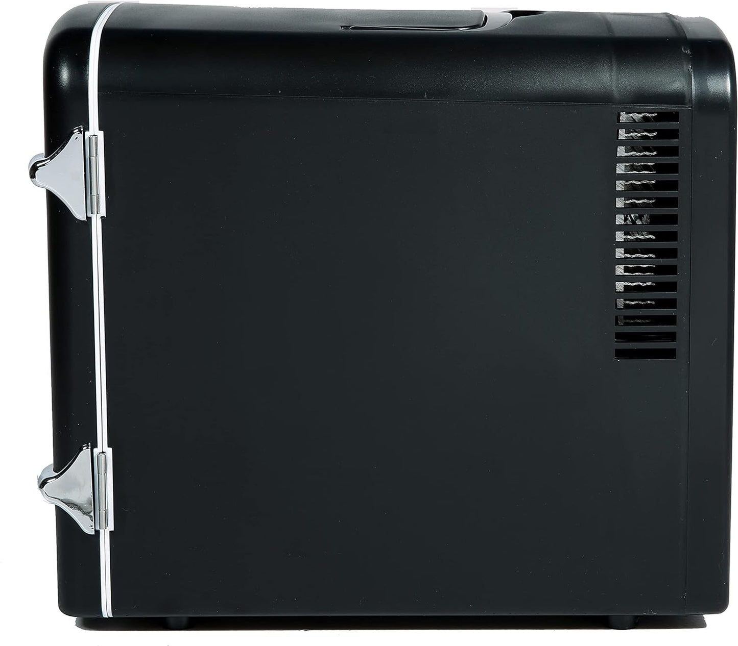 Frigidaire EEFMIS175-BLACK Retro 9-Can Mini Personal Fridge Portable Cooler Black