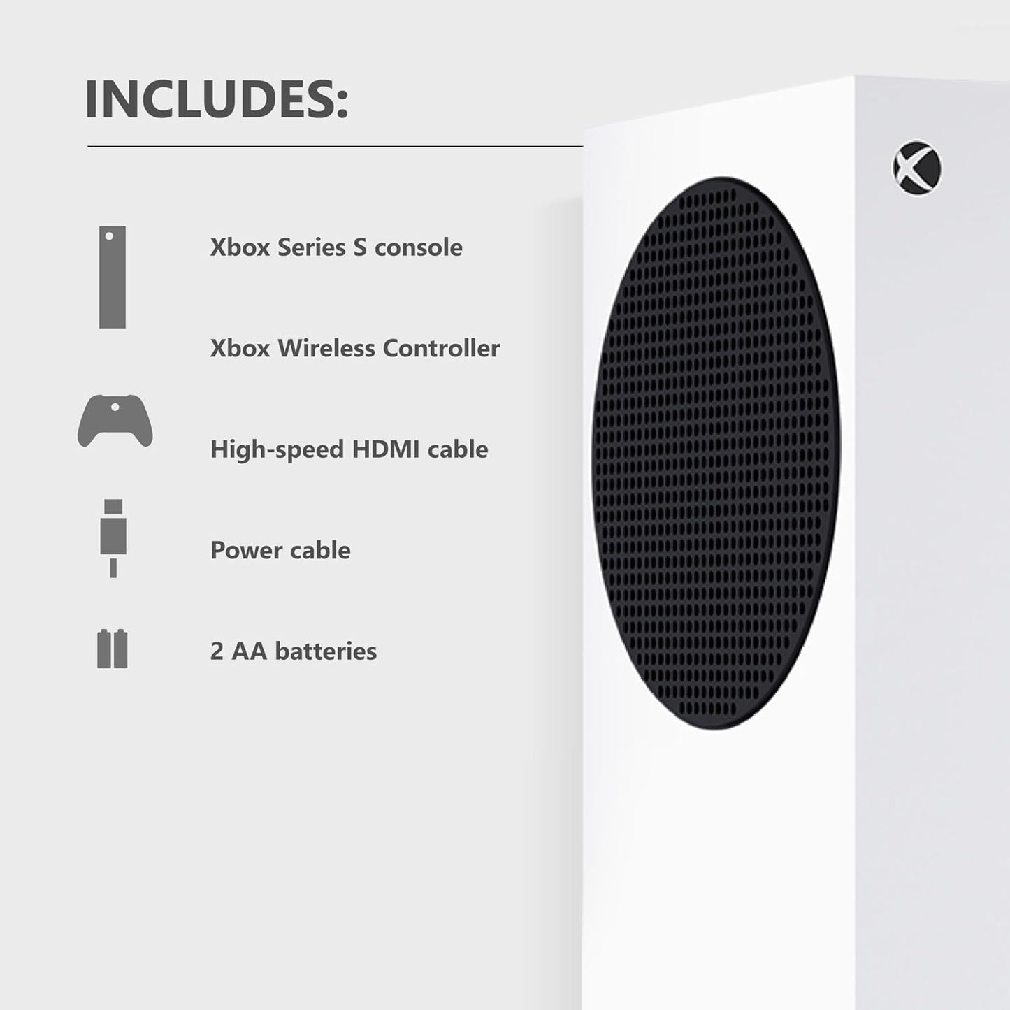 Microsoft Xbox Series S Gaming Console 512GB (Disc-Free Gaming) HDMI - EP2-10050