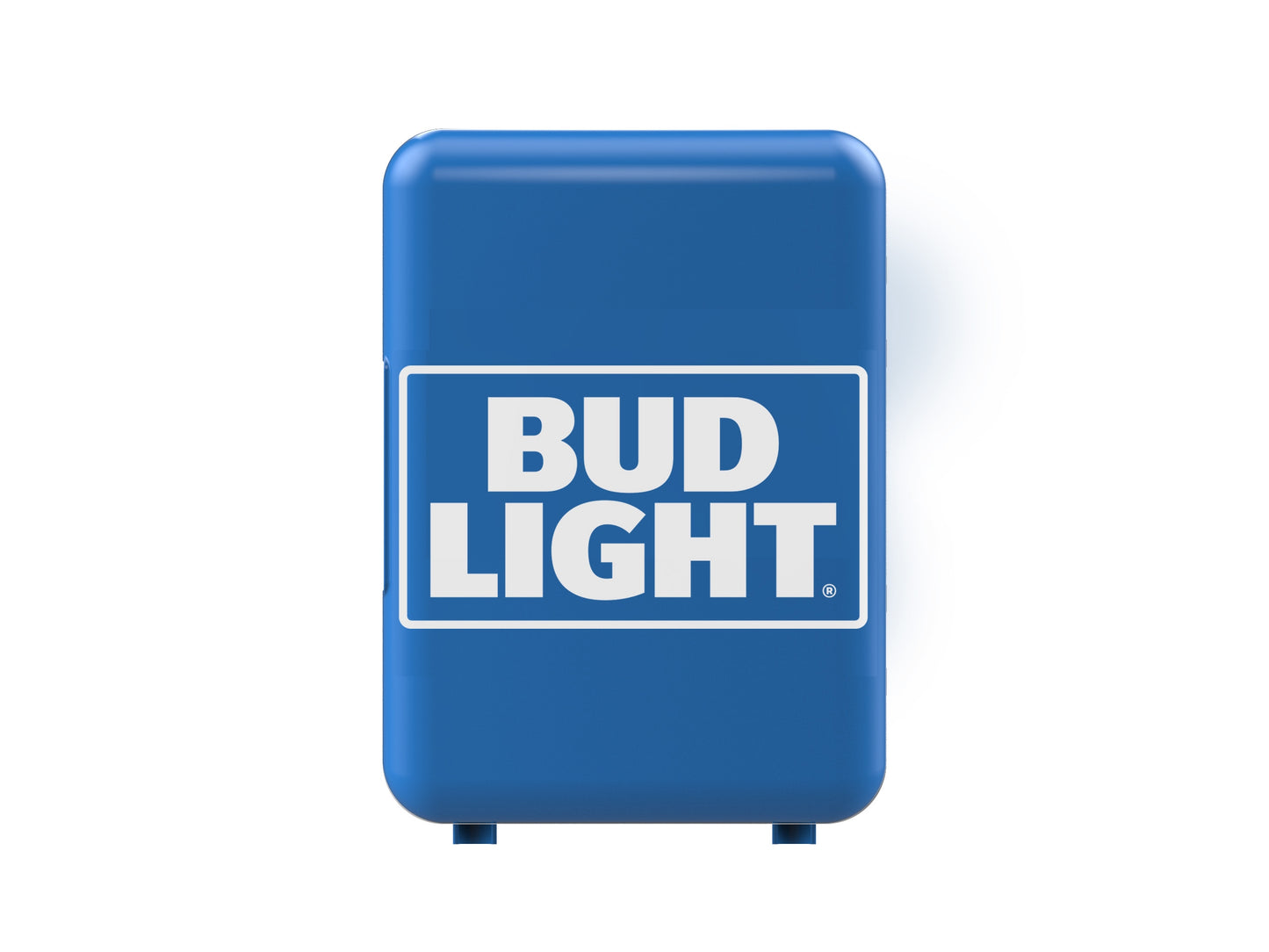 Bud Light 0.3 cu. ft. Mini Refrigerator Compact Personal Cooler, 4-Liter Capacity Chill in Blue MIS137-BULT