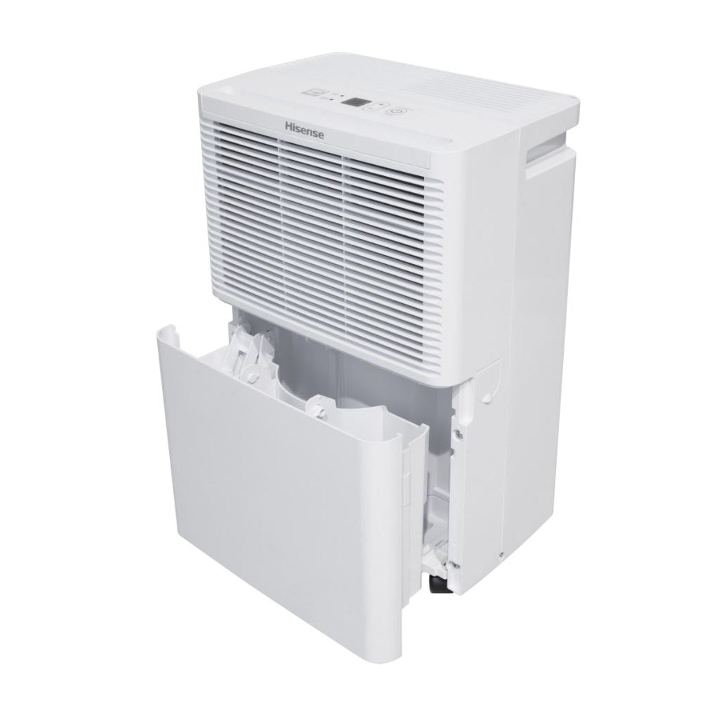 Hisense 0.9-Gallon 25-Pint 1-Speed Dehumidifier White 1500sq ft DH2524K1W