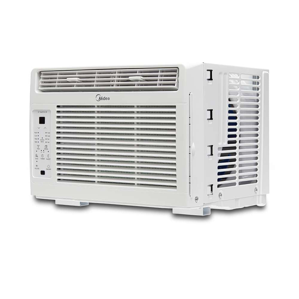 Midea 5,000 BTU DOE Window Air Conditioner with ComfortSense Remote, for spaces up to 150 sq. ft. MAW05R1WWT