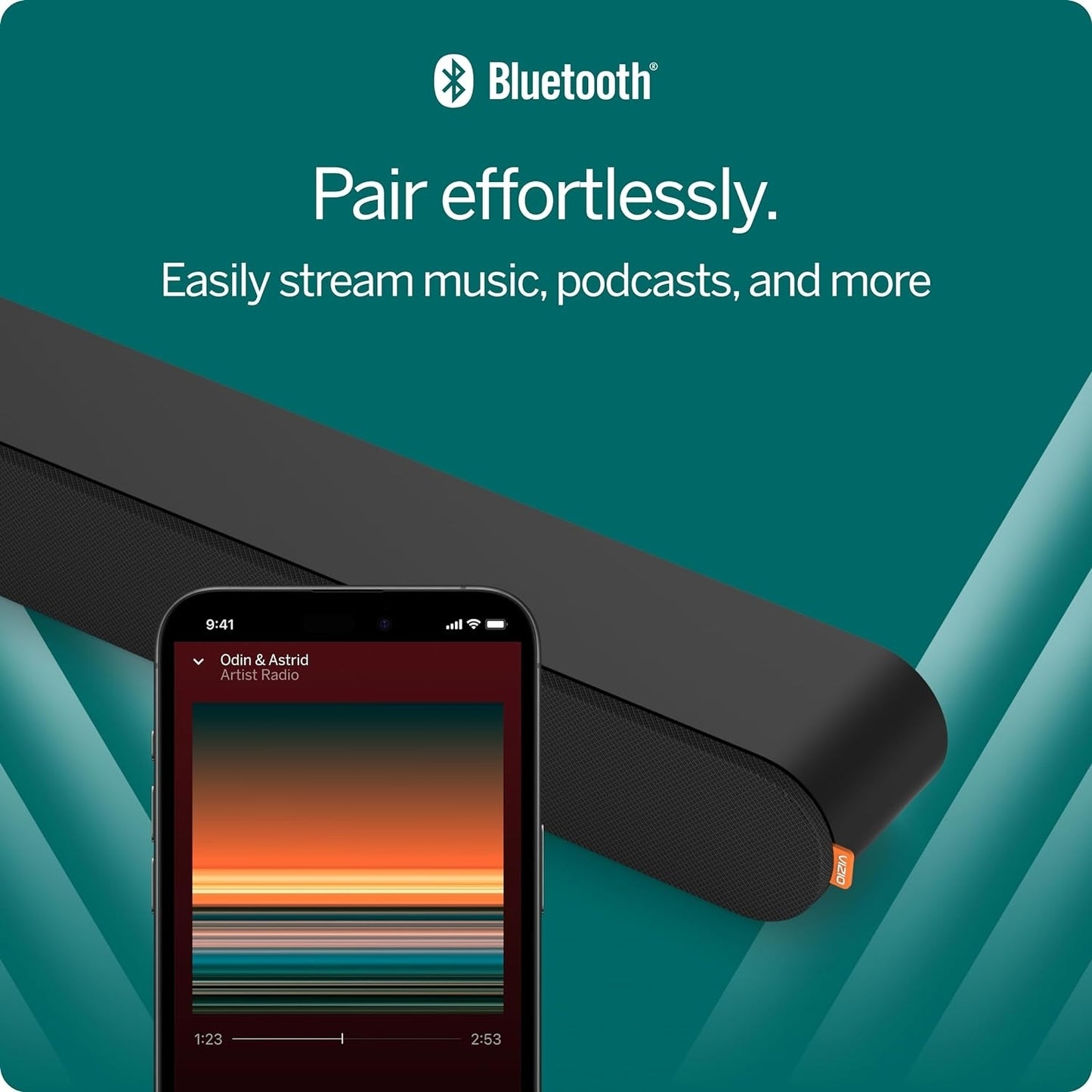 VIZIO 2.0 Soundbar w/ Dolby Atmos, DTS:X - Black, Wall Mountable - SV200M-0805