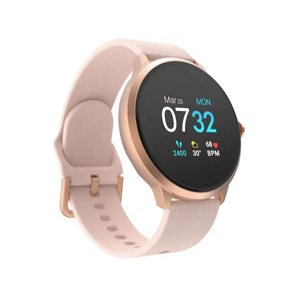iTouch Sport 3 Smartwatch Fitness Tracker Rose Gold with Blush Strap 500015R-C12