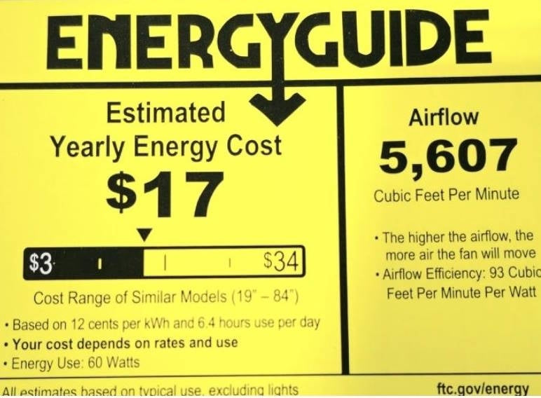 Luminance Aracruz Indoor 60" LED Ceiling Fan, Oil Rubbed Bronze - 60AC5ORB-LED