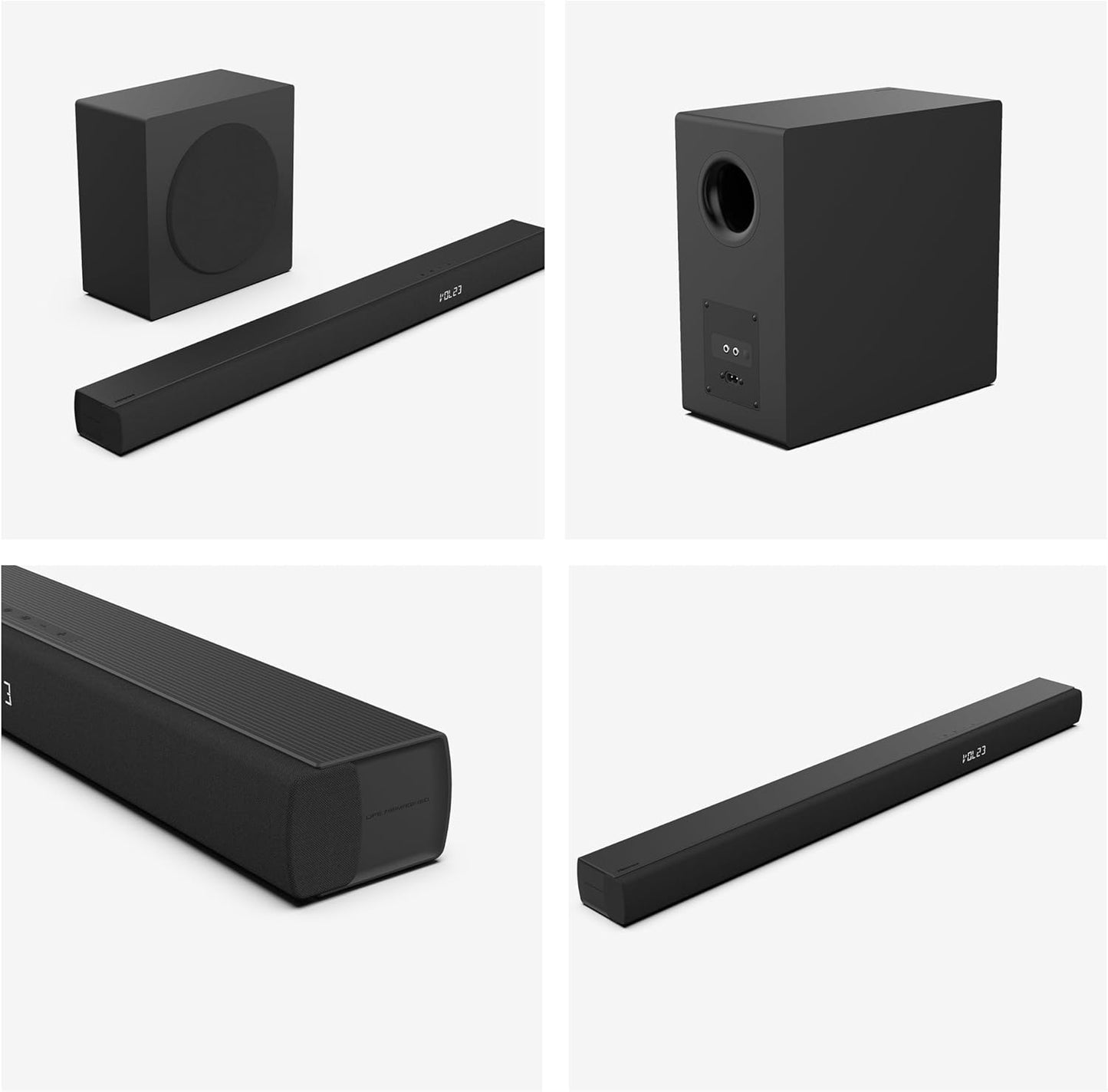 Hisense 3.1 Channel 480W Soundbar w/ Wireless 6.5" Subwoofer HS3100 - Black