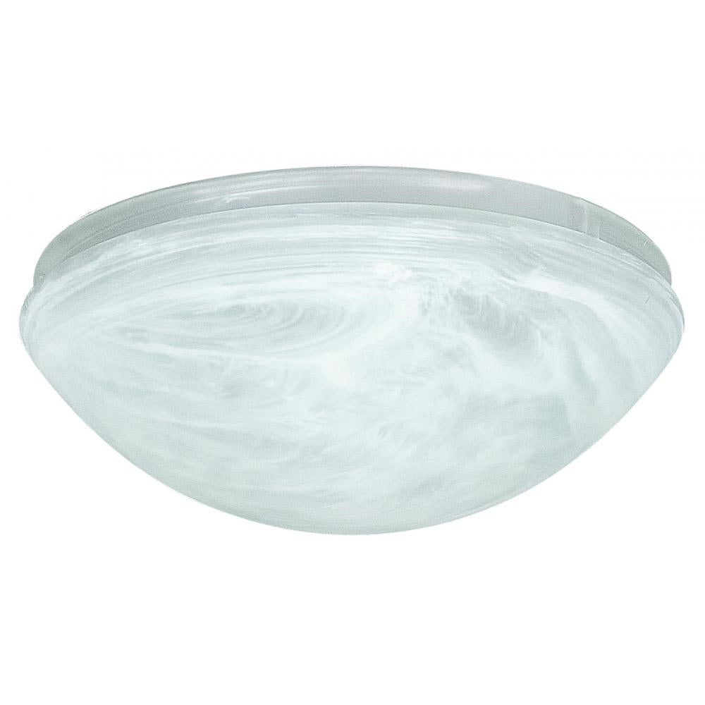 Luminance Faux Alabaster Glass G7164 Diameter: 12-1/2" for Ceiling Light Cover