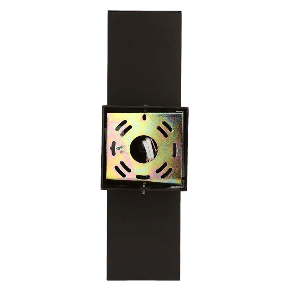 Sunset Lighting Square 2-Light 15" H x 4.375 Aluminum Sconce Oil Bronze Finish F6892-44