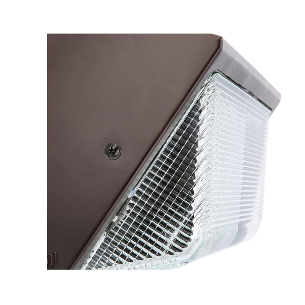 Sunset Lighting 14-1/4" Outdoor Wall Pack 150W Bronze Finish Borosilicate Glass F7305-66